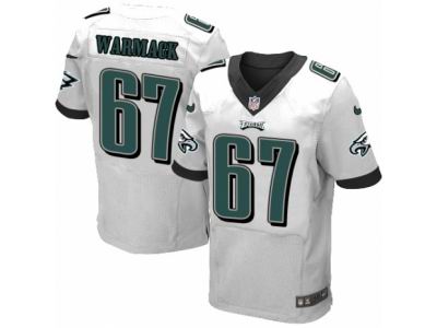 Nike Philadelphia Eagles #67 Chance Warmack Elite White NFL Jersey