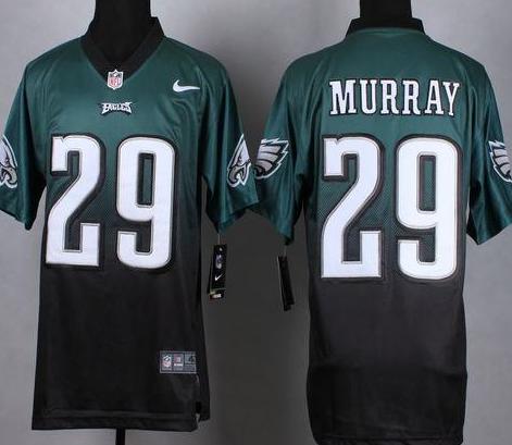 Nike Philadelphia Eagles 29 DeMarco Murray Green Black Elite Fadeaway Fashion NFL Jerseys
