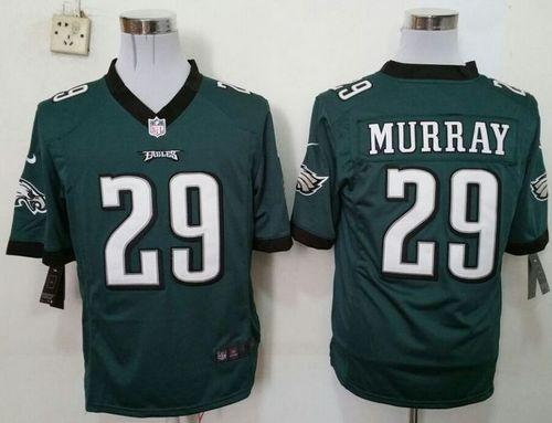 Nike Philadelphia Eagles 29 DeMarco Murray Midnight Green Team Color NFL Game Jersey