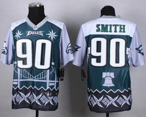Nike Philadelphia Eagles 90 Marcus Smith Noble Fashion elite jerseys