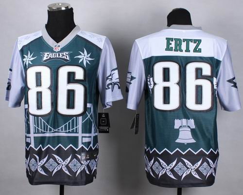 Nike Philadelphia Eagles Jerseys #86 Zach Ertz Noble Fashion elite jerseys