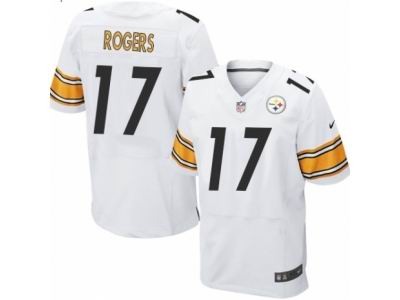 Nike Pittsburgh Steelers #17 Eli Rogers Elite White NFL Jersey