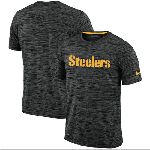 Nike Pittsburgh Steelers Black Velocity Performance T-Shirt