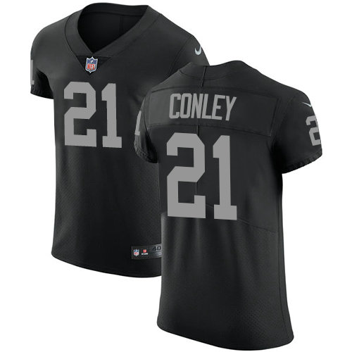 Nike Raiders #21 Gareon Conley Black Team Color Men's Stitched NFL Vapor Untouchable Elite Jersey