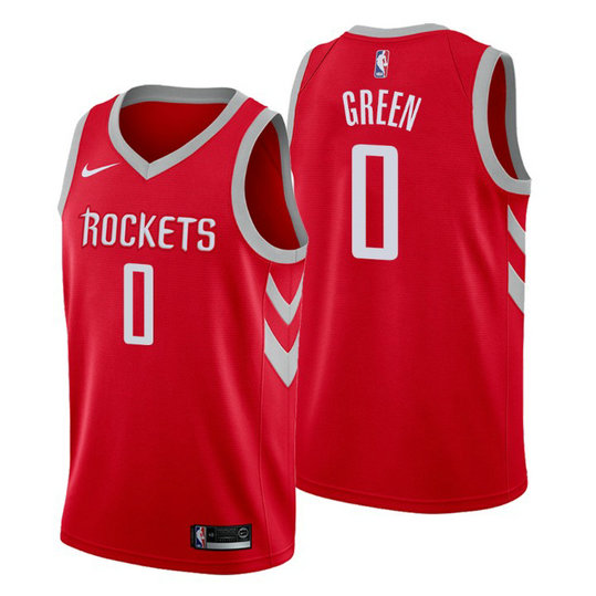 Nike Rockets #0 Jalen Green Red NBA Swingman Icon Edition Jersey
