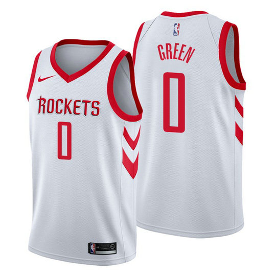 Nike Rockets #0 Jalen Green White NBA Swingman Association Edition Jersey