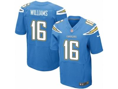 Nike San Diego Chargers #16 Tyrell Williams Elite Electric Blue Jersey