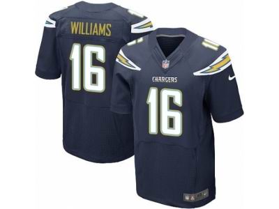 Nike San Diego Chargers #16 Tyrell Williams Elite Navy Blue Jersey