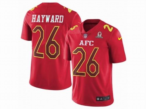 Nike San Diego Chargers #26 Casey Hayward Limited Red 2017 Pro Bowl NFL Jersey