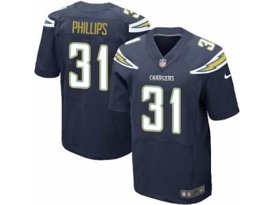 Nike San Diego Chargers #31 Adrian Phillips Elite Navy Blue Jersey