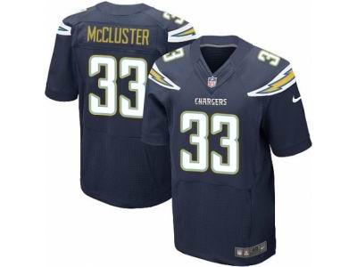 Nike San Diego Chargers #33 Dexter McCluster Elite Navy Blue Jersey