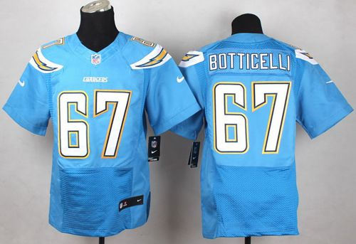 Nike San Diego Chargers 67 Cameron Botticelli Electric Blue Alternate NFL New Elite Jersey