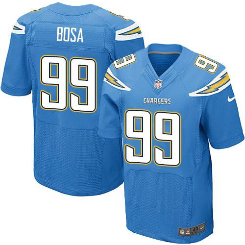 Nike San Diego Chargers 99 Joey Bosa Electric Blue Alternate NFL New Elite Jersey