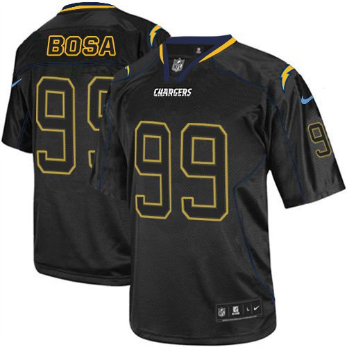 Nike San Diego Chargers 99 Joey Bosa Lights Out Black NFL Elite Jersey