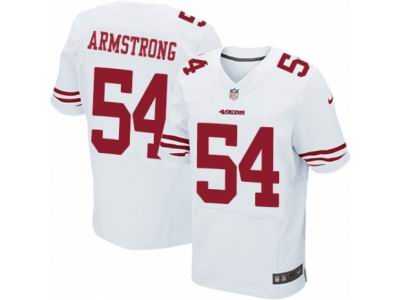 Nike San Francisco 49ers #54 Ray-Ray Armstrong Elite White NFL Jersey
