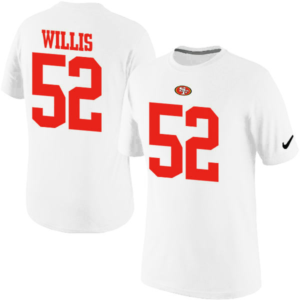 Nike San Francisco 49ers Patrick Willis Pride Name & Number T-Shirt White