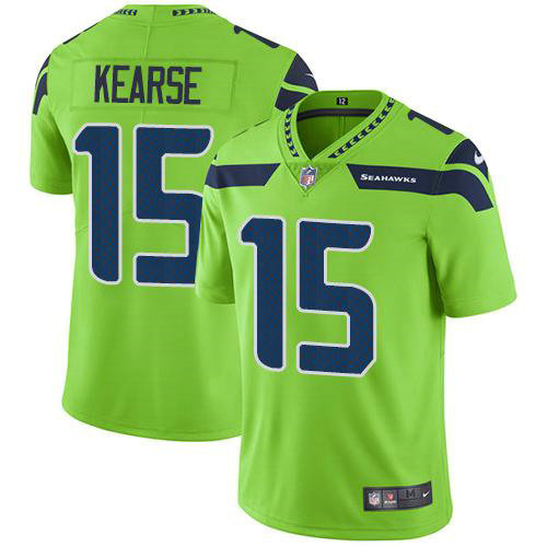 Nike Seahawks #15 Jermaine Kearse Green Youth Stitched NFL Limited Rush Jersey