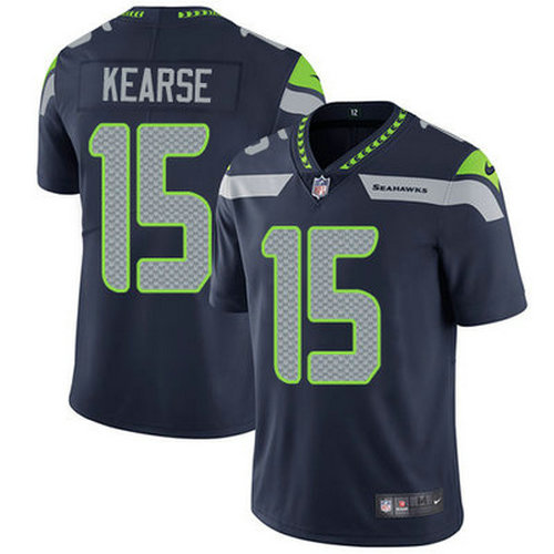 Nike Seahawks #15 Jermaine Kearse Steel Blue Team Color Youth Stitched NFL Vapor Untouchable Limited Jersey