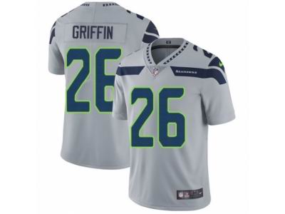 Nike Seattle Seahawks #26 Shaquill Griffin Vapor Untouchable Limited Grey Jersey