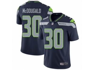 Nike Seattle Seahawks #30 Bradley McDougald Vapor Untouchable Limited Steel Blue Jersey