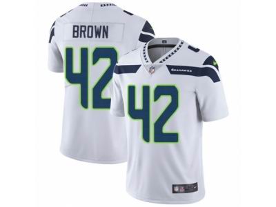 Nike Seattle Seahawks #42 Arthur Brown Vapor Untouchable Limited White NFL Jersey