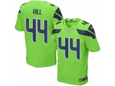 Nike Seattle Seahawks #44 Delano Hill Elite Green Rush NFL Jersey