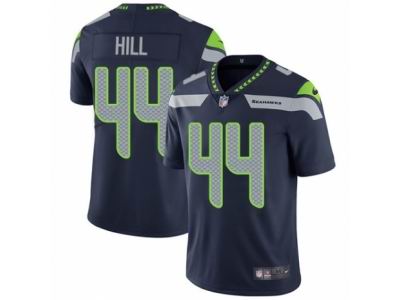Nike Seattle Seahawks #44 Delano Hill Vapor Untouchable Limited Steel Blue Jersey
