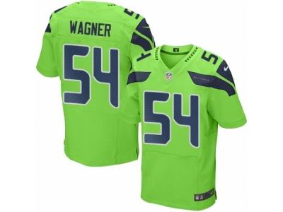 Nike Seattle Seahawks #54 Bobby Wagner Elite Green Rush NFL Jersey