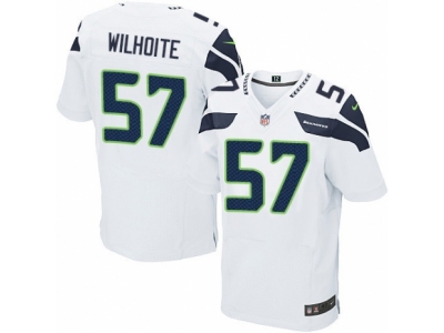 Nike Seattle Seahawks #57 Michael Wilhoite Elite White Jersey