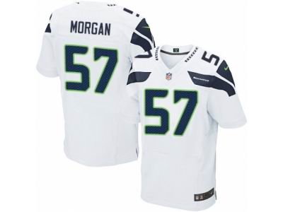 Nike Seattle Seahawks #57 Mike Morgan Elite White NFL Jersey