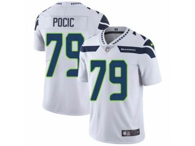 Nike Seattle Seahawks #79 Ethan Pocic Vapor Untouchable Limited White NFL Jersey