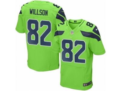 Nike Seattle Seahawks #82 Luke Willson Elite Green Rush NFL Jersey