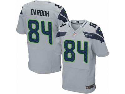 Nike Seattle Seahawks #84 Amara Darboh Elite Grey Jersey