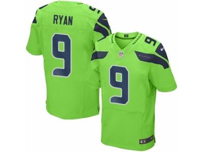 Nike Seattle Seahawks #9 Jon Ryan Elite Green Rush NFL Jersey