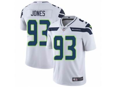Nike Seattle Seahawks #93 Nazair Jones Vapor Untouchable Limited White NFL Jersey