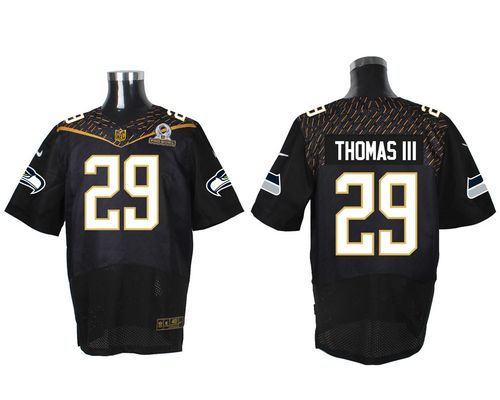 Nike Seattle Seahawks 29 Earl Thomas III Black 2016 Pro Bowl NFL Elite Jersey