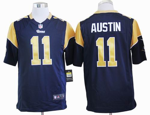 Nike St. Louis Rams 11# Tavon Austin Game Team Color Jersey