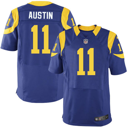 Nike St. Louis Rams 11 Tavon Austin Royal Blue Alternate NFL Elite Jersey