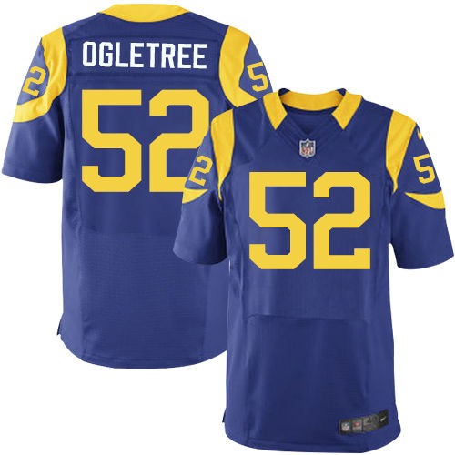 Nike St. Louis Rams 52 Alec Ogletree Royal Blue Alternate NFL Elite Jersey