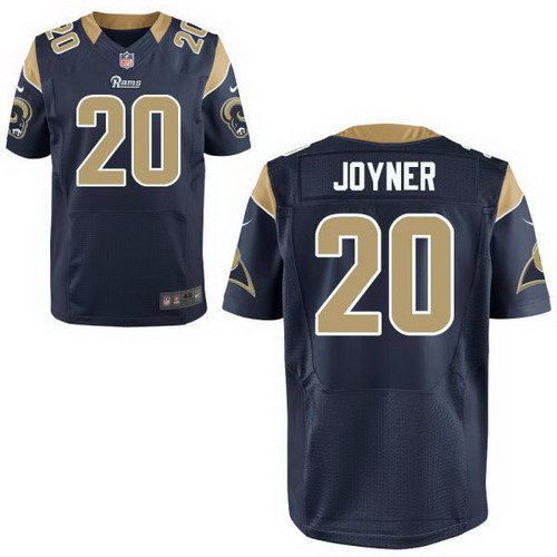 Nike St.Louis Rams #20 joyner black elite Jersey