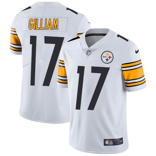 Nike Steelers #17 Joe Gilliam White Vapor Untouchable Limited Jersey
