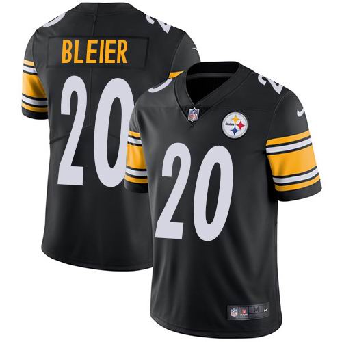 Nike Steelers #20 Rocky Bleier Black Vapor Untouchable Limited Jersey