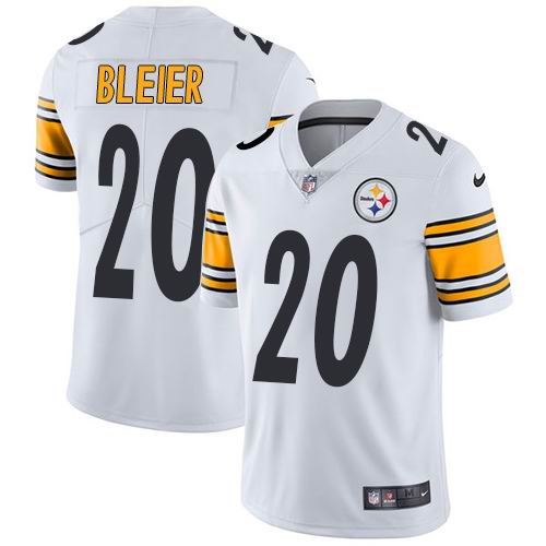 Nike Steelers #20 Rocky Bleier White Vapor Untouchable Limited Jersey