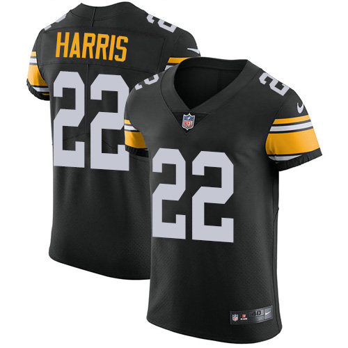 Nike Steelers #22 Najee Harris Black Alternate Men's Stitched NFL New Elite Jersey