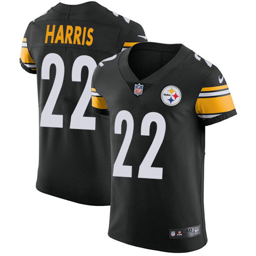 Nike Steelers #22 Najee Harris Black Team Color Men's Stitched NFL Vapor Untouchable Elite Jersey