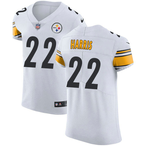 Nike Steelers #22 Najee Harris White Men's Stitched NFL New Elite Jersey