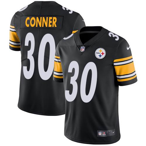 Nike Steelers #30 James Conner Black Vapor Untouchable Limited Jersey