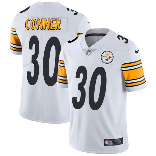 Nike Steelers #30 James Conner White Vapor Untouchable Limited Jersey
