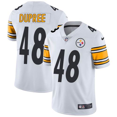 Nike Steelers #48 Bud Dupree White Vapor Untouchable Limited Jersey
