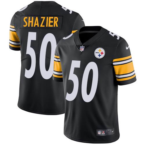 Nike Steelers #50 Ryan Shazier Black Vapor Untouchable Limited Jersey
